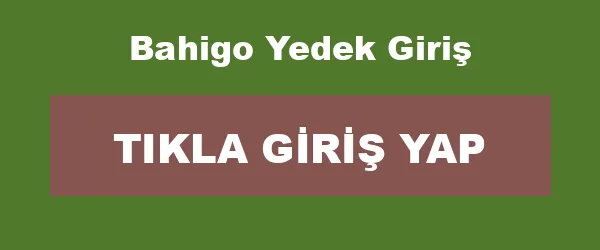 Bahigo Yedek Giriş infografik